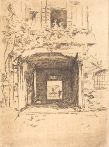 Porta e Vite, 1879-1880 da James Abbott McNeill Whistler