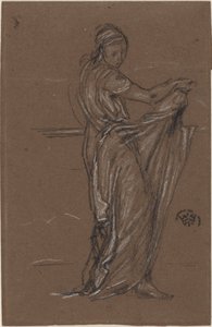 Figura femminile drappeggiata