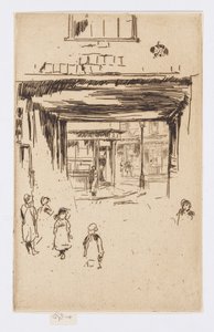 Drury Lane, c.1880-81 da James Abbott McNeill Whistler