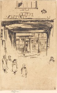 Drury Lane, c. 1880-1881 da James Abbott McNeill Whistler