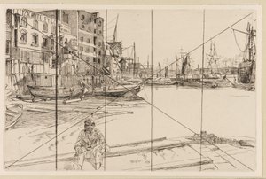 Eagle Wharf Tyzac Whiteley and Co. da James Abbott McNeill Whistler