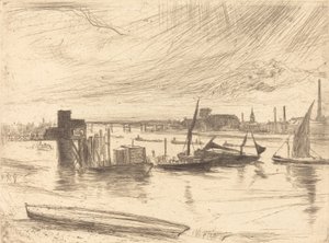 Mattina presto, Battersea da James Abbott McNeill Whistler