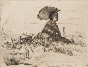 En Plein Soleil, 1858 da James Abbott McNeill Whistler