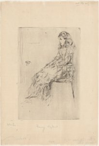 Fanny Leyland, 1873 da James Abbott McNeill Whistler