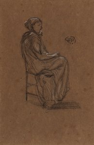 Figura femminile seduta