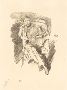 Fuoco: Joseph Pennell, n. 2, 1896 da James Abbott McNeill Whistler