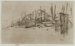 Barche da pesca, Hastings da James Abbott McNeill Whistler