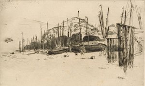 Barche da pesca, Hastings da James Abbott McNeill Whistler