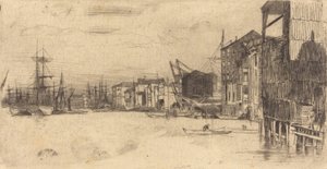 Free Trade Wharf da James Abbott McNeill Whistler