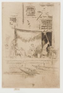 Bancarella di frutta da James Abbott McNeill Whistler