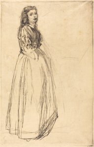 Fumette, in piedi, 1859