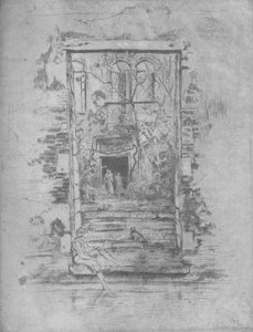 Giardino, 1880 da James Abbott McNeill Whistler
