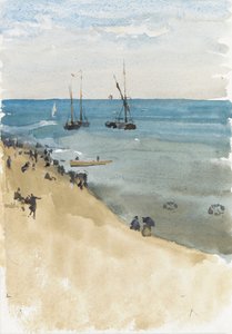 Verde e argento -- Il mare luminoso, Dieppe da James Abbott McNeill Whistler