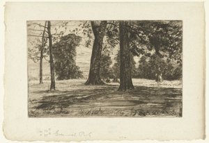 Greenwich Park da James Abbott McNeill Whistler