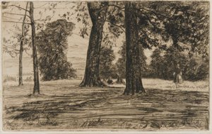 Parco di Greenwich da James Abbott McNeill Whistler