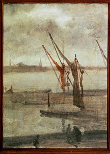Grigio e argento, Chelsea Wharf da James Abbott McNeill Whistler