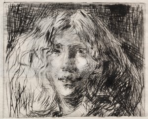 Joanna Hefferman, La Bella Irlandese, 1866 da James Abbott McNeill Whistler