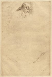 La testa piegata di Jo, 1861 da James Abbott McNeill Whistler