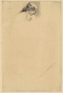La testa piegata di Jo, 1861 da James Abbott McNeill Whistler