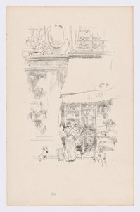 La fruttivendola di rue de Grenelle da James Abbott McNeill Whistler