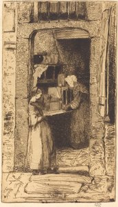 La venditrice di senape, 1858 da James Abbott McNeill Whistler