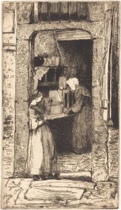 La venditrice di senape da James Abbott McNeill Whistler