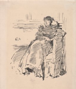La Robe Rouge, 1894 da James Abbott McNeill Whistler