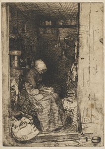 La Vieille aux Loques da James Abbott McNeill Whistler