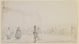 Le coste a Dieppe da James Abbott McNeill Whistler