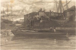 Limehouse, 1878 da James Abbott McNeill Whistler