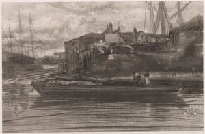 Limehouse, 1878 da James Abbott McNeill Whistler