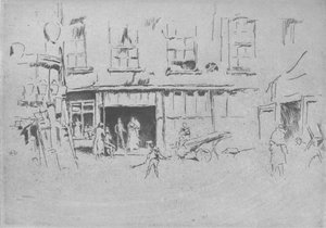 Little Court, ca 1881, 1904 da James Abbott McNeill Whistler