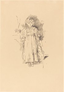 Piccola Evelyn, 1896 da James Abbott McNeill Whistler