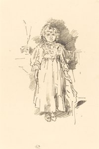 Piccola Evelyn, 1896 da James Abbott McNeill Whistler