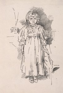 Piccola Evelyn, 1896 da James Abbott McNeill Whistler