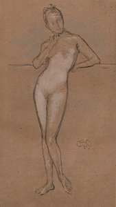 Piccolo nudo, c1888 da James Abbott McNeill Whistler