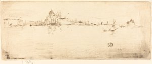 Piccolo saluto, 1879-1880 da James Abbott McNeill Whistler