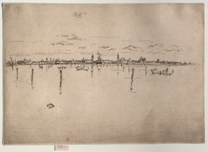 Piccola Venezia, 1880 da James Abbott McNeill Whistler