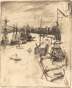 Little Wapping da James Abbott McNeill Whistler