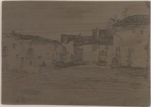 Liverdun. Una delle dodici incisioni dalla natura, 1858 da James Abbott McNeill Whistler