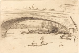 Ponte di Londra, c. 1875 da James Abbott McNeill Whistler