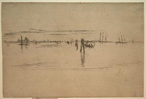 Laguna lunga, c.1879-80 da James Abbott McNeill Whistler