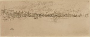 Lunga Venezia, 1879-1880 da James Abbott McNeill Whistler