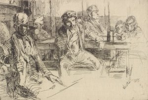 Lavoratori portuali, 1859 da James Abbott McNeill Whistler