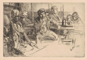 Scaricatore di porto, 1859 da James Abbott McNeill Whistler