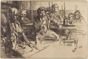 Scaricatori di porto, 1859 da James Abbott McNeill Whistler