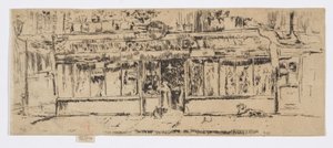 Marchand de Vin, Parigi, c.1892-93 da James Abbott McNeill Whistler
