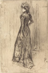 Maud, in piedi, c. 1873 da James Abbott McNeill Whistler