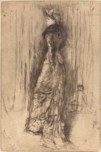 Maud, in piedi da James Abbott McNeill Whistler