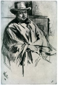 Mr Mann, 1860 1904 da James Abbott McNeill Whistler